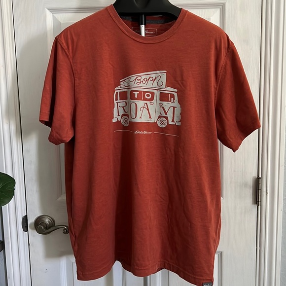 Eddie Bauer Other - Eddie Bauer "Born to Roam" t-shirt size L